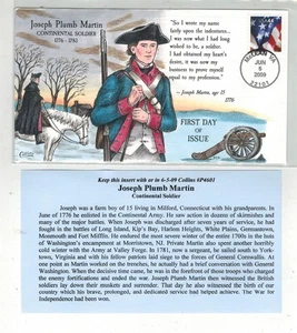 COLLINS HANDPAINTED FLAG STARS & STRIPES JOSEPH PLUMB MARTIN VIRGINIA & TEXT - Picture 1 of 1