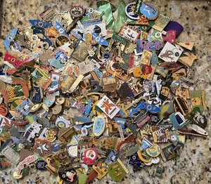 Vintage Lions Club Pin Lot 250+ Pins "No Backs To The Pins" 70's 1980's 90's - Picture 1 of 11