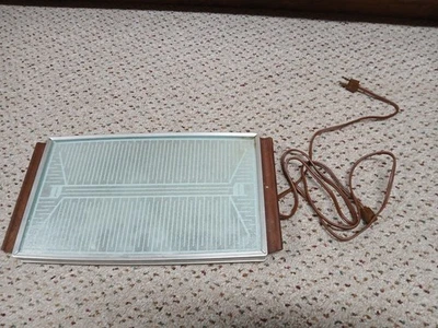 Bandeja de plato caliente calentador de alimentos eléctrico vintage Salton Hotray H-122 14" FUNCIONA RETRO Foto 1 de 3