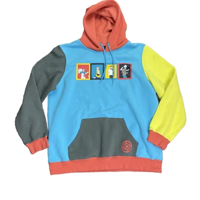 Sudadera con Capucha Jujutsu Kaisen End Credits Anime Color Block BoxLunch Talla XL Foto 1 de 4