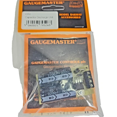 Unidade de descarga capacitor Gaugemaster CDU modelo ferroviário layout ponto acesso motor - Imagem 1 de 4