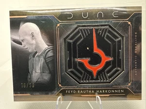 2025 Topps Chrome Dune - Character Medallion - Feyd-Rautha Harkonnen #16/50 - Picture 1 of 14