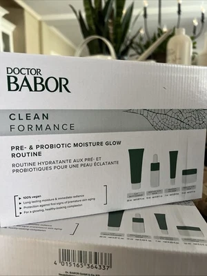 Doctor Babor Clean Vegano Probiótico Humedad Brillo Set ¡NUEVO EN CAJA! Foto 1 de 3