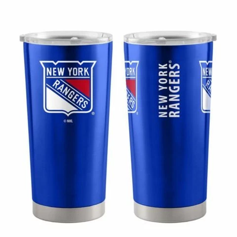 NEW YORK RANGERS 20oz STAINLESS STEEL ULTRA TUMBLER NEW AND OFFICIALLY LICENSED Cover