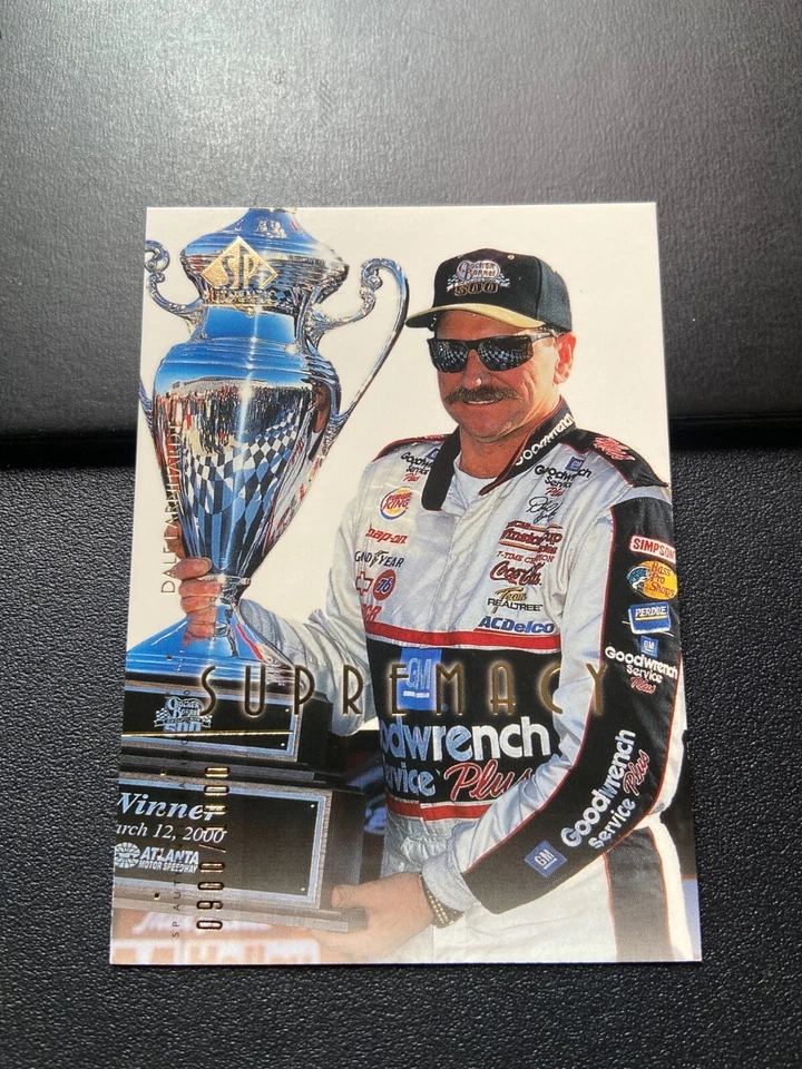 2000 SP Authentic #80 Dale Earnhardt Supremacy subset /1000 - Image 1 of 1