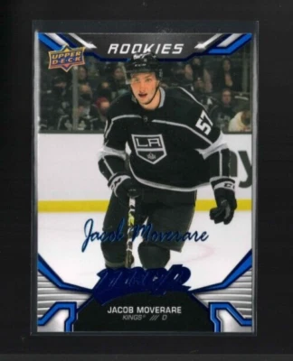 Jacob Moverare RC 2022-23 Upper Deck MVP Hockey #224 Kings Blue Script - Image 1 of 2