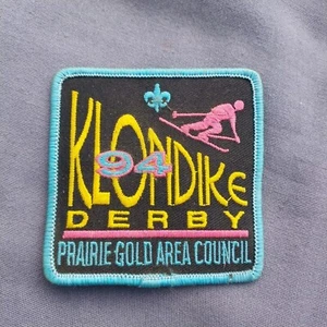 1994 Klondike Derby Ski Prairie Gold Council Sioux City IA Iowa Boy Scout Patch - Picture 1 of 2