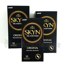 SKYN Original condoms Ultra Thin Polyisoprene Latex-Free 3 Boxes of 10pcs