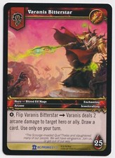 World of Warcraft WoW TCG Burning Crusade Promo - Foil Hero Varanis Bitterstar