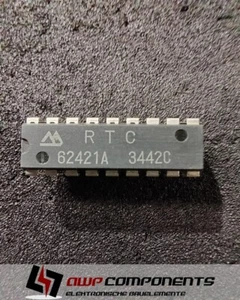 RTC 62421A - IC REAL TIME CLOCK MODULE 4-bit 18-DIP - Epson - Picture 1 of 2