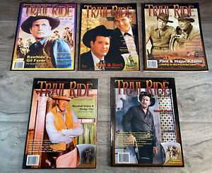 Lot 5x Trail Ride Magazine Volume 1,3-6 Cowboy Western Christian Devotional 2012