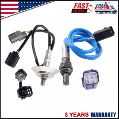 Sensor de oxígeno aguas arriba + aguas abajo 2 piezas apto para Mazda CX-7 2,5 L L L4 2010 2011 2012 Foto 1 de 4