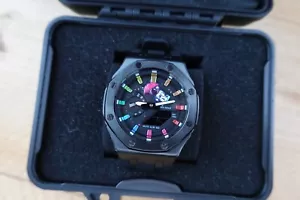 SpaceOak Astronaut In The Rain Edition - Unique, Handcrafted Sports Watch - Picture 1 of 7