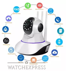 Telecamera IP WiFi 1080 HD Visione Notturna Audio Bidirezionale Controllo da APP - Foto 1 di 7