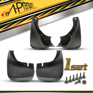 A-Premium 4x Splash Guards Mud Flaps for Toyota Corolla 1993-1997 L4 1.8L Wagon - Picture 1 of 6