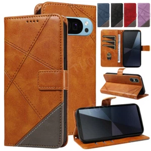 Etui na telefon komórkowy do Google Pixel 7 8 9 10 Pro 9A 8A Skórzany portfel Pokrowiec Case Cover - Zdjęcie 1 z 74