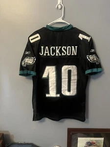 Vintage DeSean Jackson #10 Philadelphia Eagles Stitched Reebok Jersey Bl Sz 50 - Picture 1 of 6