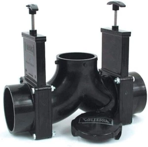 Valterra T84 3" Hub x 3" Hub x 3" Bay with Cap Double Ell Rotating Valve Assembl - Picture 1 of 2
