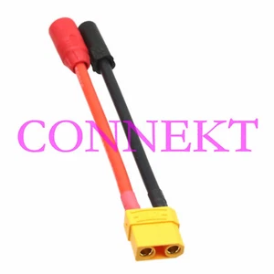 XT90 XT-90 Female to XT150 AS150 Male 10AWG 10CM Wire For DJI S1000 S900 - Picture 1 of 4