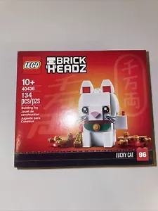 New Lego 40436 Lucky Cat Brickheadz Perfect Box - Picture 1 of 3