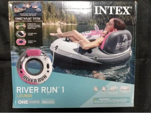 "Nuevo salón deportivo Intex rosa River Run 1, flotador de agua inflable, 53" - Imagen 1 de 1