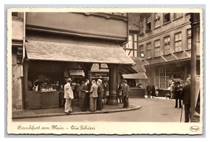 RPPC Frankfurt an der Schirn Butcher Shop Albert Germany UNP Postcard P28 - Picture 1 of 2