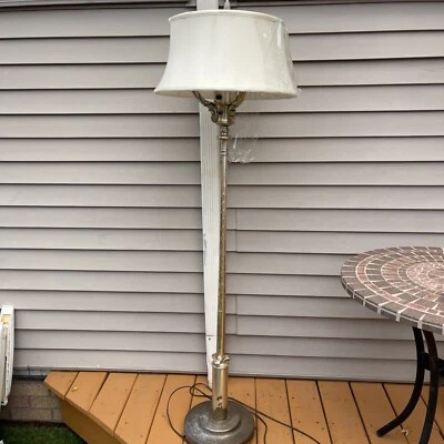 Vintage Colonial Premier Floor Lamp Three Arm Art Deco Lighting Rare Kind. - Image 1 of 4