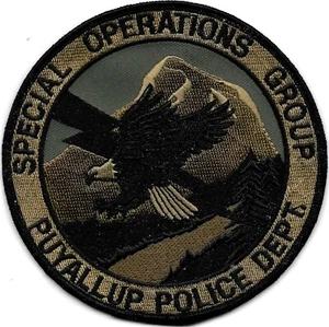 SWAT Puyallup NEW MEXICO Police Patch 12 cm!! SEK Polizei Abzeichen Special OPS - Bild 1 von 5