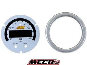 AEM X series kit accessori fondino bianco e corona 30-0307ACC pressione olio BAR - Foto 1 di 1