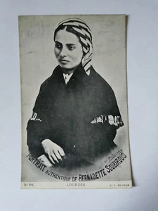 CPA 65 Portrait authentique de Bernadette Soubirous - Imagen 1 de 2