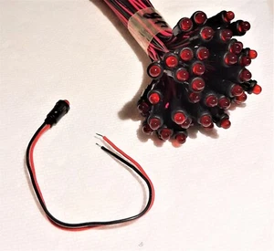 10 Pezzi Indicatori da Pannello Lumex Rosso SSI-LXH600ID150 - Foto 1 di 2