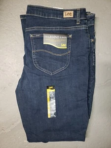 NWT Lee Leisure Jeans Women Size 18 Medium Regular Fit Mid Rise Bootcut Pants - Picture 1 of 1