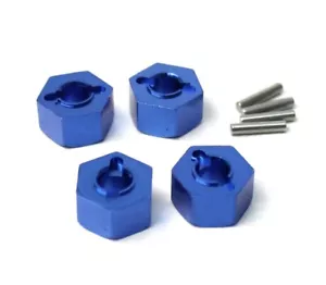 Racers Edge Slash 4x4 Alluminio Drive Hex Set (4) Blu RCE1851BL - Foto 1 di 1