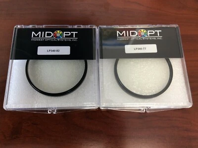 LP340-77 82 35.5 MIDWEST OPTICAL MIDOPT MULTI-LAYER A/R COATED PROTECTIVE WINDOW