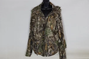 Realtree Edge Camo Jacket Medium Hooded - Picture 1 of 2