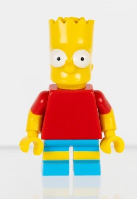 LEGO The Simpsons Bart Simpson Minifigure. Used + Fast Shipping - Image 1 of 4