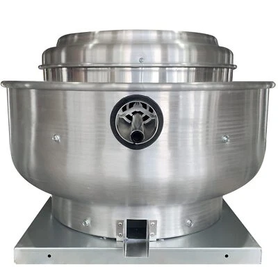 FICBXRA Centrifugal Upblast Exhaust Hood Fan For Restaurant Kitchen Commercial Quiet