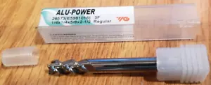 1/4 en 3 molino final de carburo de flauta YG-1 ALUMINIO POTENCIA 45 GRADOS HÉLICE longitud regular - Imagen 1 de 1