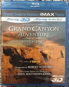 IMAX - Grand Canyon Adventure: River at Risk (Blu-ray Disc, 2010, 3D) BRAND NEW! - Picture 1 of 2