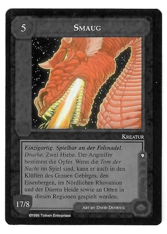 CCG 336 Mittelerde/Middle Earth ICE Smaug - Bild 1 von 1