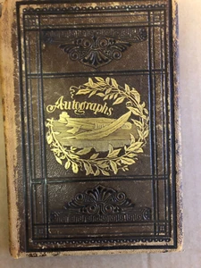 Antique Autograph Book 1871-1908 - Picture 1 of 8