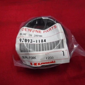 92093-1184 NEW OEM NOS KAWASAKI  KX125  KX250  KX500  FORK SEAL WIPER COVER - Picture 1 of 2