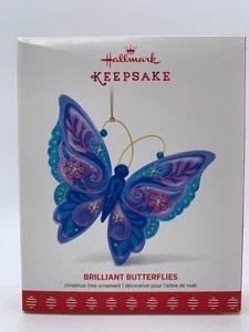 HALLMARK 2017 MARIPOSAS BRILLANTES #1 SERIE ADORNO NUEVO HERMOSO!! - Imagen 1 de 2