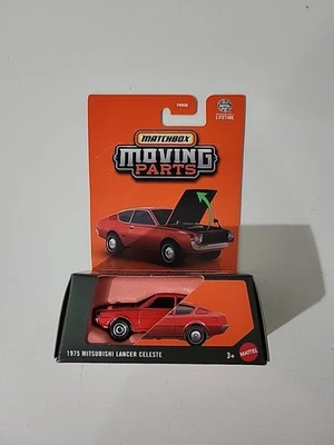 Движущиеся детали 2025 Matchbox No43 1975 Mitsubishi Lancer Celeste КРАСНЫЕ | LHD | FSC - Изображение 1 из 2