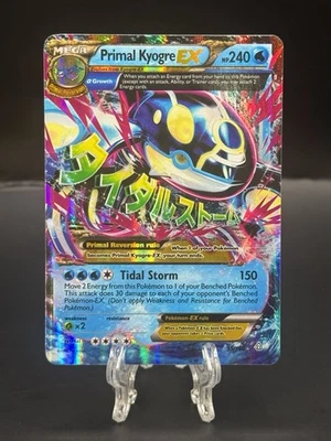Pokémon TCG Primal Kyogre EX Ultra Rare Card Primal Clash 55/160 - Image 1 of 4