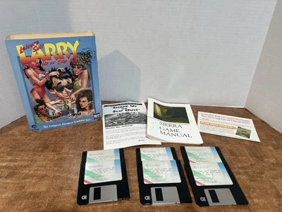 Leisure Suit Larry 6 Shape Up or Slip Out Steam Rm PC MS-DOS 3.5" VGA Big Box - Image 1 of 4