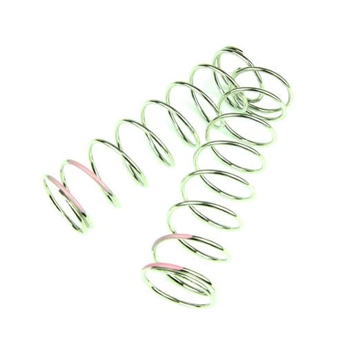 Tekno RC Shock Spring Set (front, 1.6×9.0T, 80mm, pink, 4.80 lb - Image 1 of 1