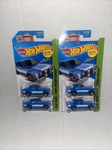 Ford Escort RS1600 2015 Hot Wheels HW Workshop '70 variación azul lote de 4 - Imagen 1 de 7