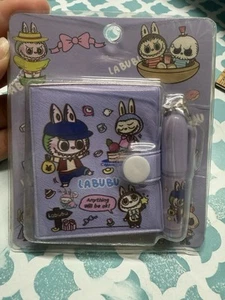 Labubu The Monster Notebook With Pen Journal PURPLE COLOR "NEW" - Picture 1 of 5