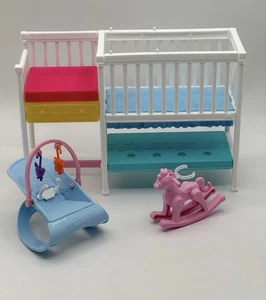Barbie Skipper Babysitters Inc. Nap 'n Nurture Nursery Crib Play Set 2018 - Bild 1 von 6